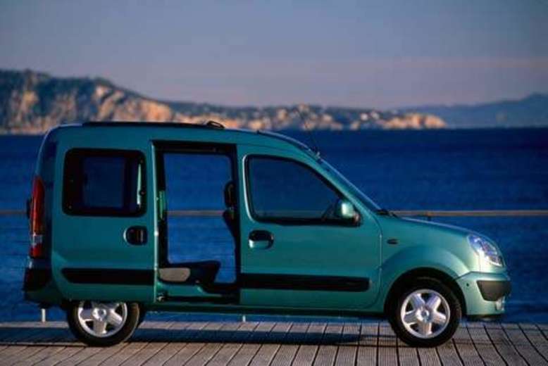 Renault Kangoo, geöffnete Seitentür, Foto: Renault