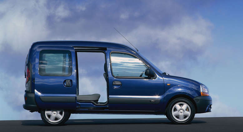 Renault Kangoo, 5-Türer, Seitenansicht, 2002, Foto: Renault