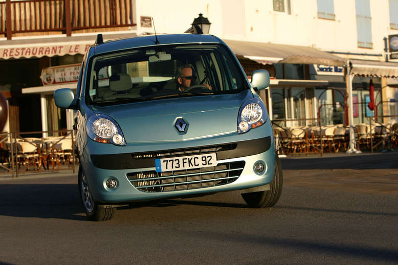 Renault Kangoo, 5-Türer, Frontansicht, 2007, Foto: Renault