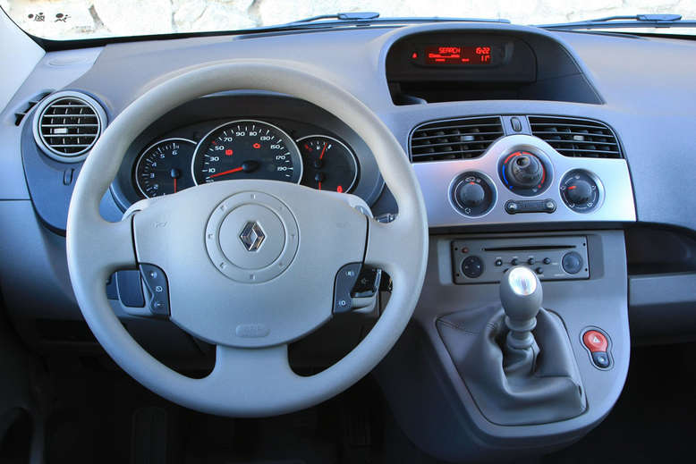 Renault Kangoo, 5-Türer, Innenraum / Cockpit, 2007, Foto: Renault