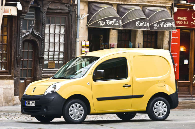 Renault Kangoo Rapid, Compact, 3-Türer, Kastenwagen, Seitenansicht, 2008, Foto: Renault