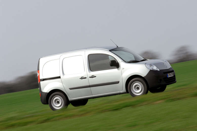 Renault Kangoo Rapid, Compact, 3-Türer, Kastenwagen, Seitenansicht, 2008, Foto: Renault