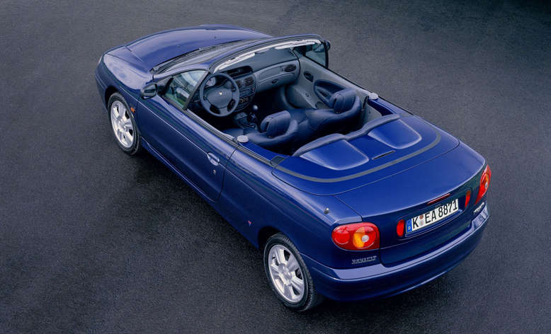 Renault Mégane, Coupé Cabrio, Verdeck geöffnet, offen, 2-Türer, 2002, Foto: Renault