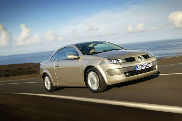 Renault Mégane, Coupé Cabrio, Verdeck geschlossen, 2-Türer, 2003, Foto: Renault