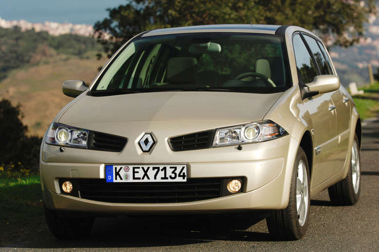 Renault Mégane, 5-Türer, Frontansicht, 2006, Foto: Renault