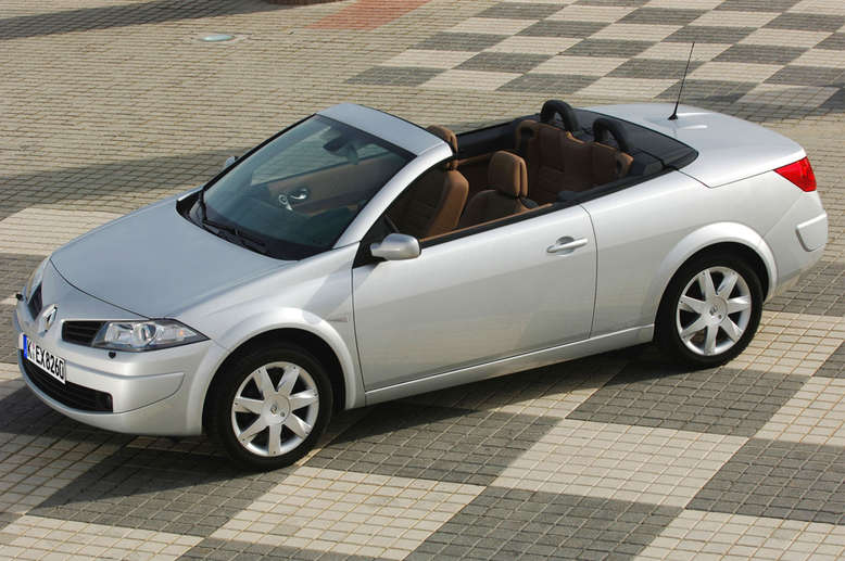 Renault Mégane, Coupé Cabrio, Verdeck geöffnet, offen, 2-Türer, 2006, Foto: Renault