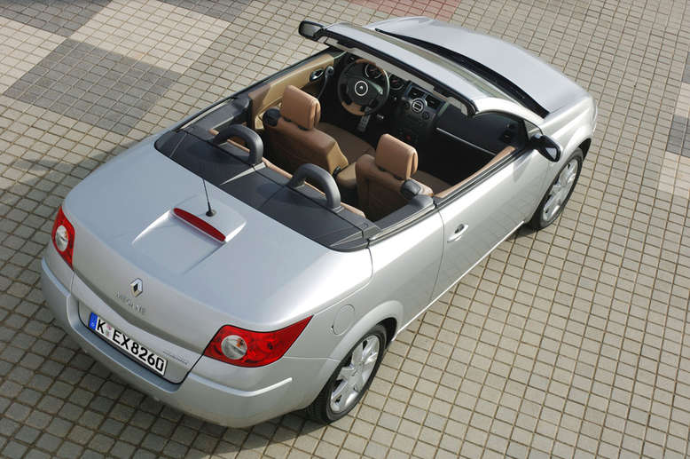 Renault Mégane, Coupé Cabrio, Verdeck geöffnet, offen, 2-Türer, 2006, Foto: Renault