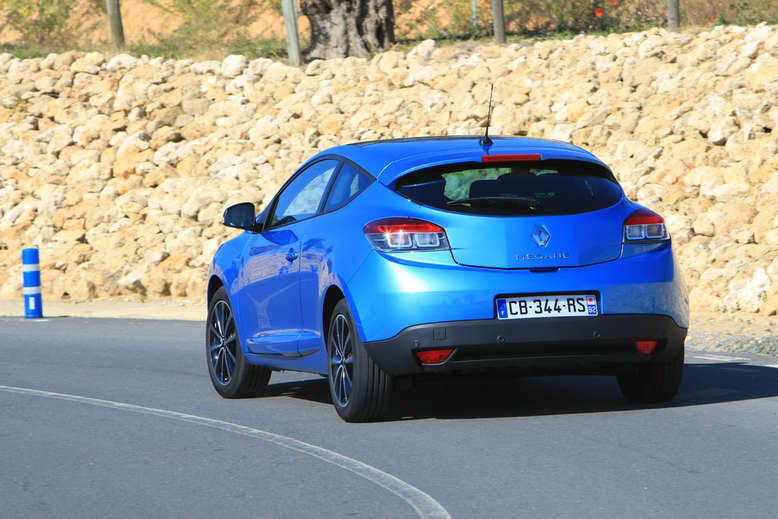 Renault Mégane, GT Line, 3-Türer, Heckansicht, 2012, Foto: Renault