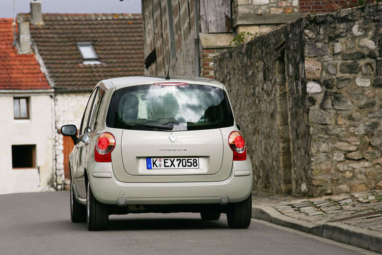 Renault Modus, 2005, Heckansicht, Foto: Renault