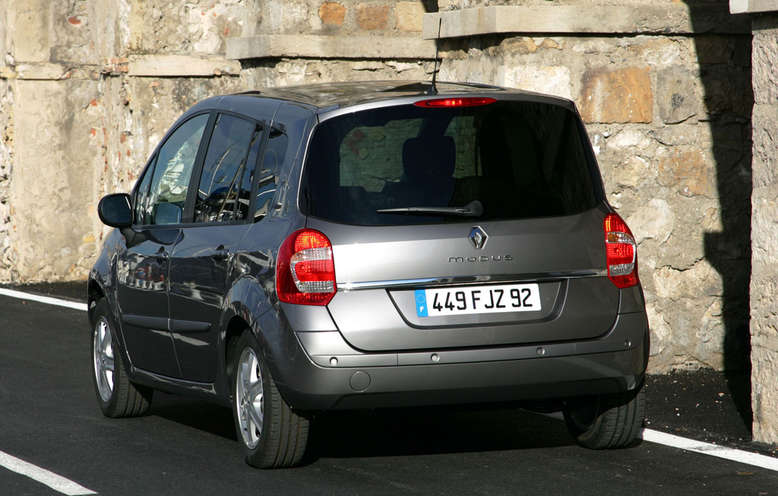 Renault Modus, Heck, 2007, Foto: Renault