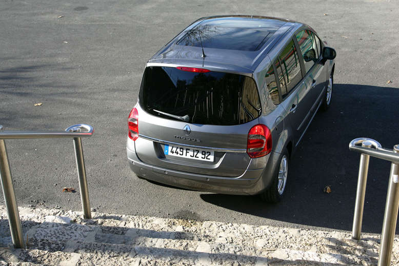 Renault Modus, Heck, 2007, Foto: Renault