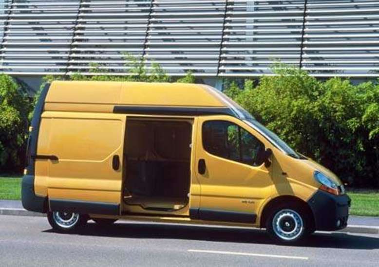 Renault Trafic, geöffnete Seitentür, 2006, Foto: Renault