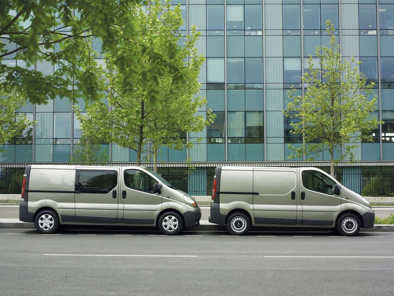 Renault Trafic, Doppelkabine, Kastenwagen, Modellvarianten, 2006, Foto: Renault