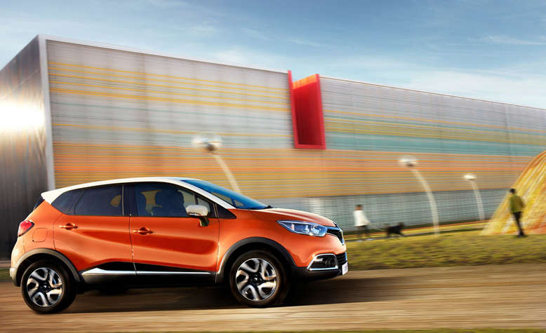 Renault Captur, Crossover, Seitenansicht, 2013, Foto: Renault