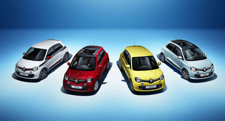 Renault Twingo, Farbauswahl, 2014, Foto: Renault