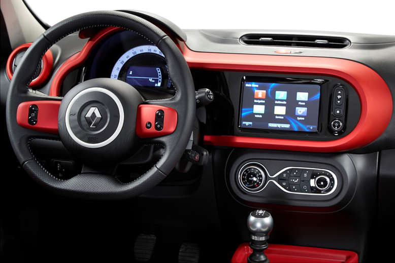 Renault Twingo, Innenansicht, Cockpit, 2014, Foto: Renault