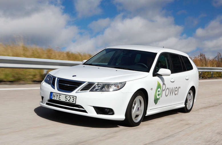 Saab 9-3 E-Power, 2013, Foto: Saab