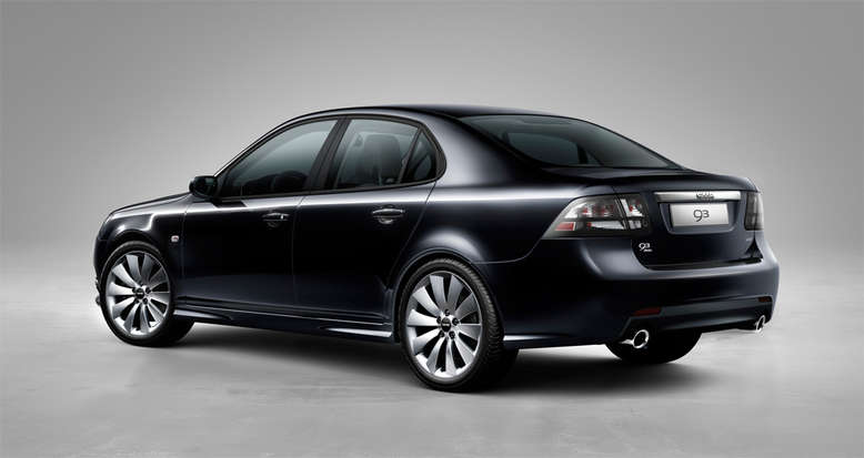 Saab 9-3, Heckansicht, 2013, Foto: Saab