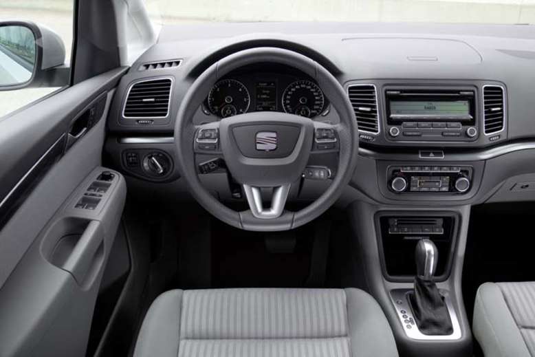 Seat Alhambra, Innenraum / Cockpit, 2010, Foto: Seat