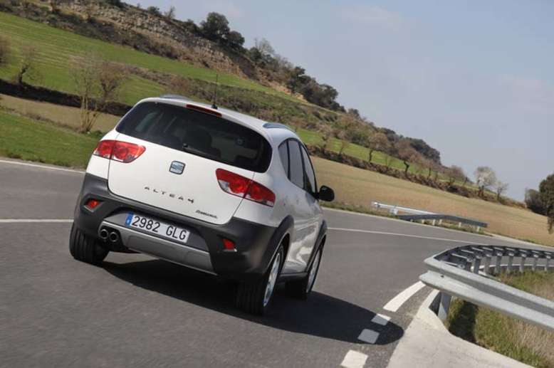 Seat Altea XL Freetrack, Heck, Foto: Seat