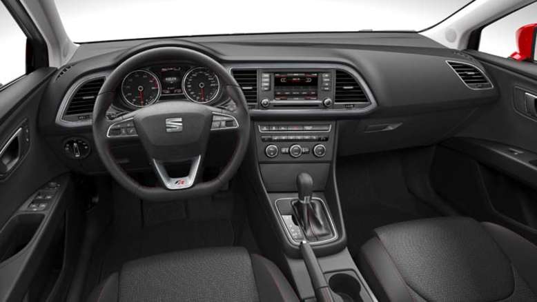 Seat Leon, Innenraum / Cockpit, 2013, Foto: Seat