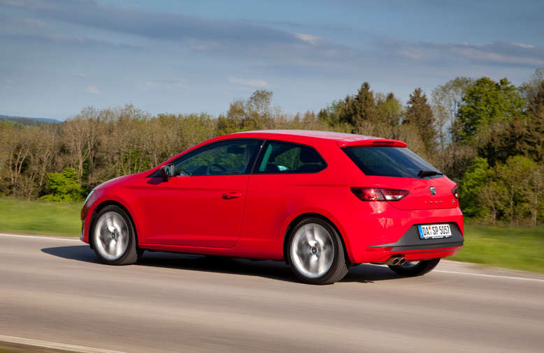 Seat Leon SC FR, Seitenansicht, 2013, Foto: Seat