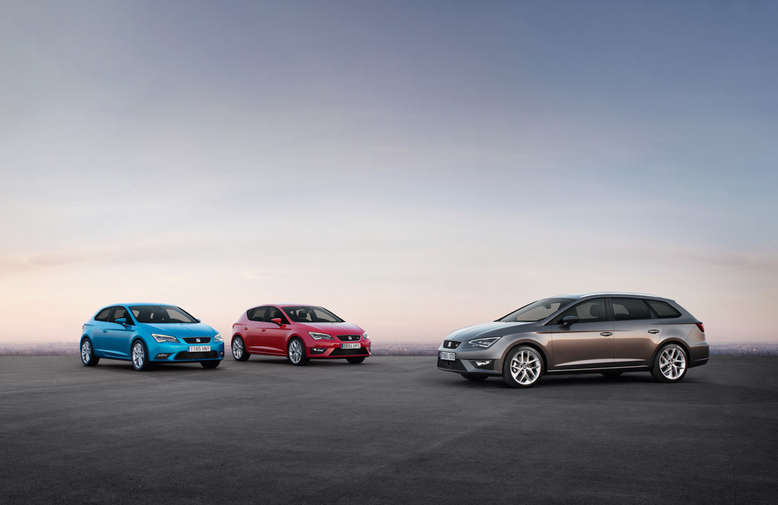 Seat Leon Baureihe, 2013, Foto: Seat