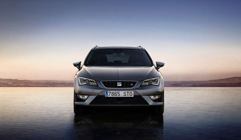 Seat Leon ST, Frontansicht, 2013, Foto: Seat