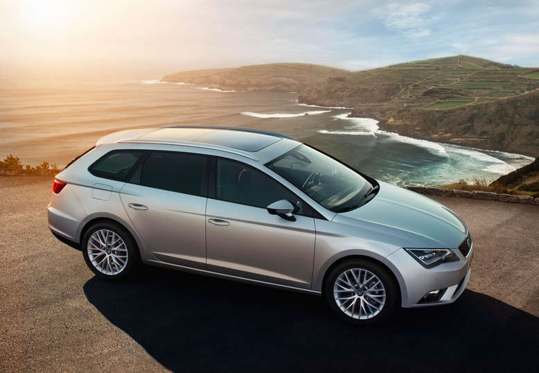 Seat Leon ST, Draufsicht, 2013, Foto: Seat
