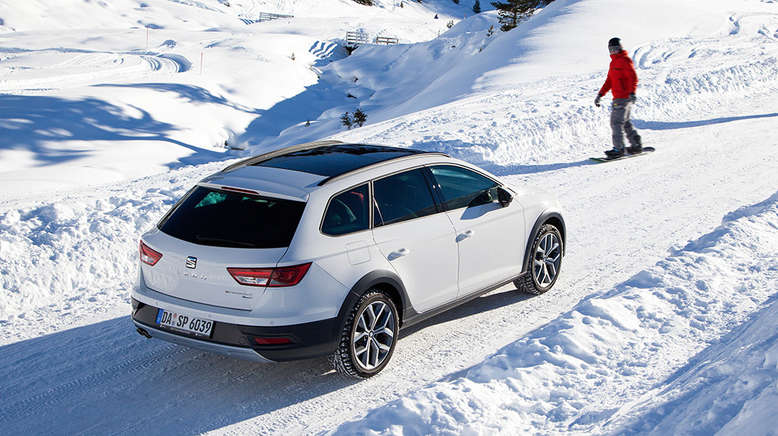 Seat Leon X-Perience, Seitenansicht, Draufsicht, 2015, Foto: Seat