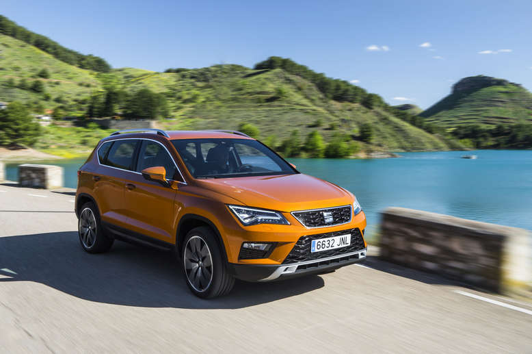 Seat Ateca, Fahrtaufnahme, 2016, Foto: Seat