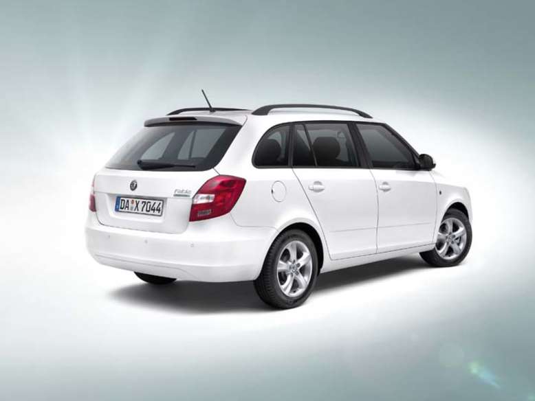 Skoda Fabia Greenline Kombi, Heck, 2010, Foto: Skoda