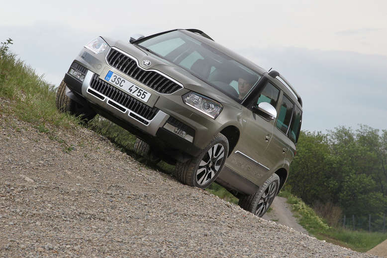 Skoda Yeti Adventure, im Gelände, 2014, Foto: Skoda