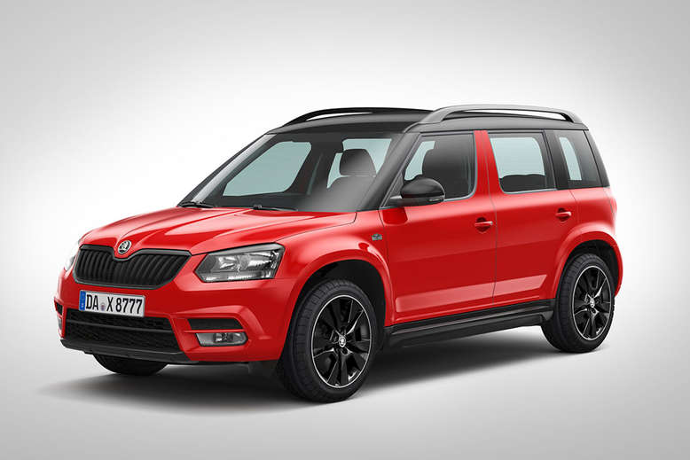 Skoda Yeti, Sondermodell Monte Carlo, Front, 2014, Foto: Skoda