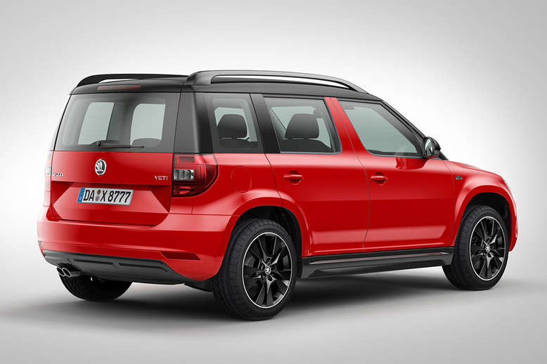 Skoda Yeti, Sondermodell Monte Carlo, Heck, 2014, Foto: Skoda