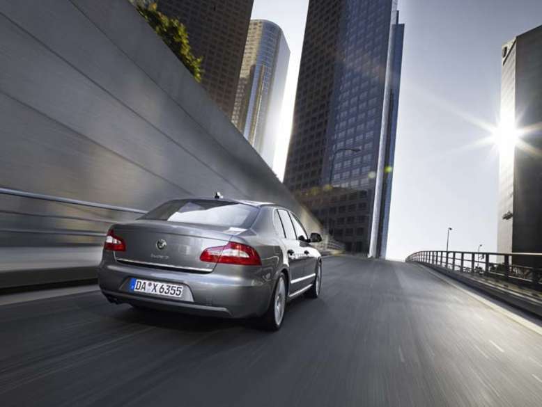 Superb, 2008, Foto: ŠKODA AUTO Deutschland GmbH © 2012