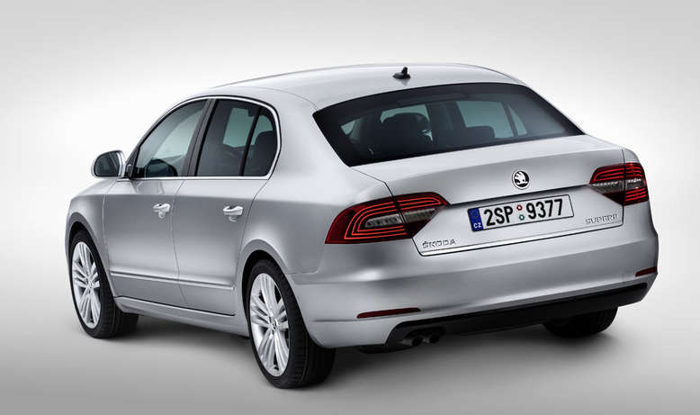 Skoda Superb, Heck, 2013, Foto: Skoda