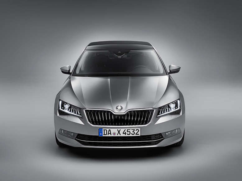 Skoda Superb III, Frontansicht, 2015, Foto: Skoda