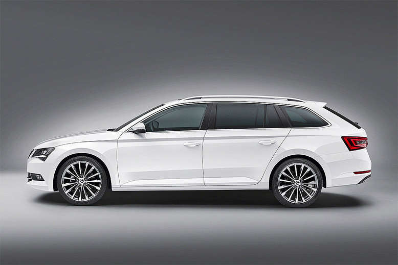 Skoda Superb Combi, Seitenansicht, 2015, Foto: Skoda