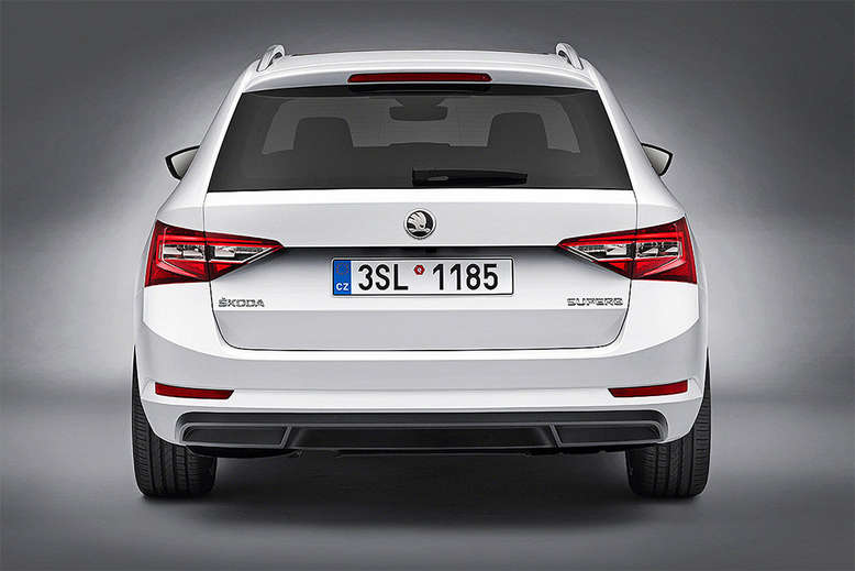 Skoda Superb Combi, Heckansicht, 2015, Foto: Skoda