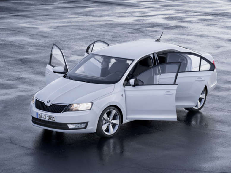 ŠKODA Rapid 2012; Stufenheck Limousine; 5-Türer, Foto: Skoda Auto Deutschland 