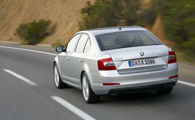 Skoda Octavia Limousine, Heck, 2013, Foto: Skoda