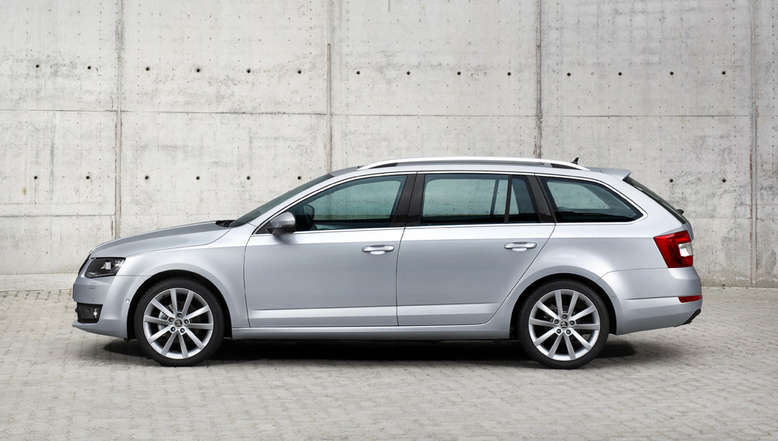 Skoda Octavia Combi, Seitenansicht, 2013, Foto: Skoda