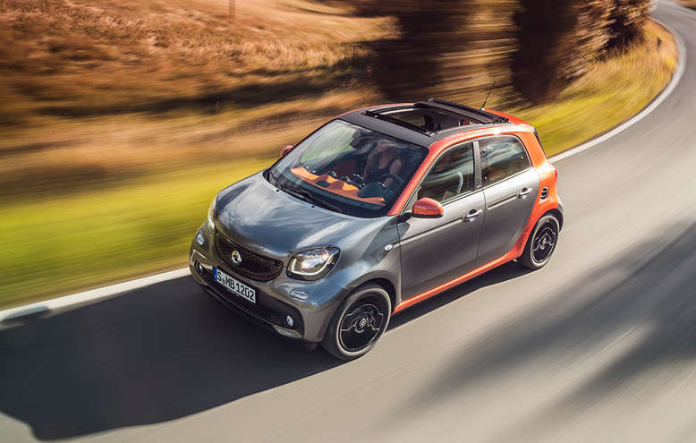 Smart Forfour, 2014, Foto: Daimler AG