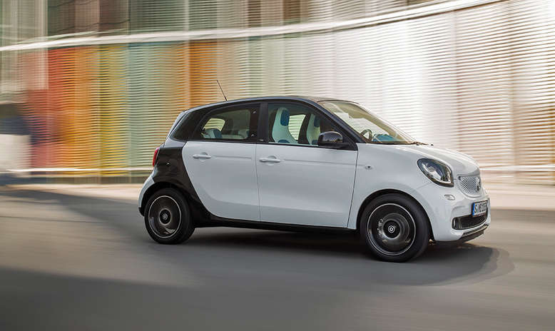 Smart Forfour, Seitenansicht, 2014, Foto: Daimler AG