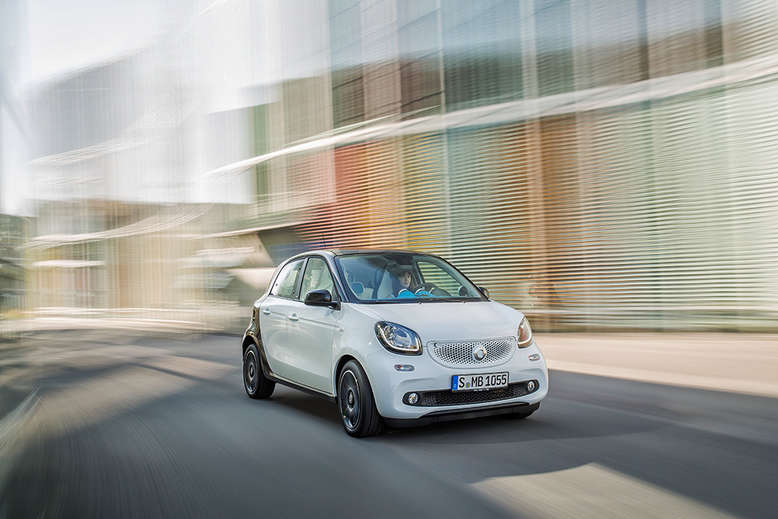 Smart Forfour, Frontansicht, 2014, Foto: Daimler AG