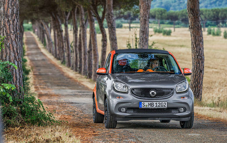 Smart Forfour, Frontansicht, 2014, Foto: Daimler AG