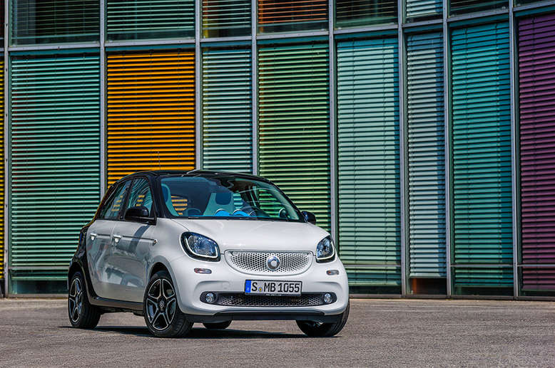 Smart Forfour, 2014, Foto: Daimler AG