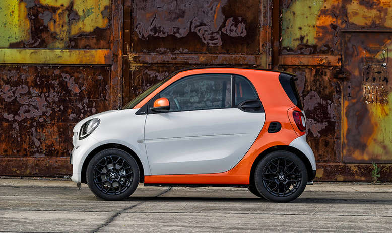 Smart Fortwo, Seitenansicht, 2014, Foto: Daimler AG