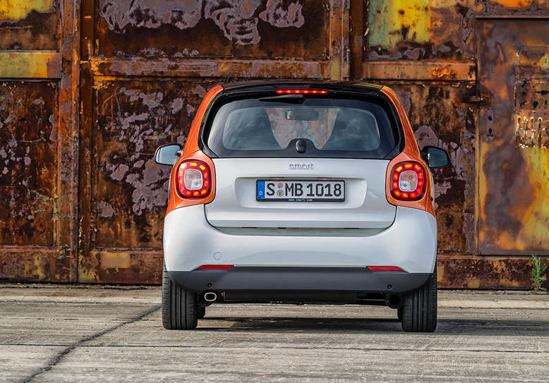 Smart Fortwo, Heckansicht, 2014, Foto: Daimler AG